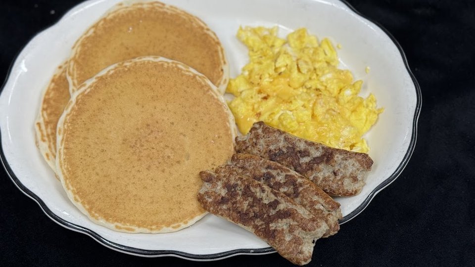 3 Pancakes & 2 Eggs